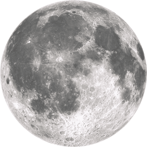 Moon decoration